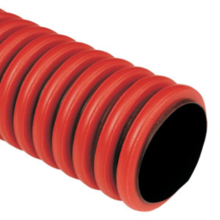 Slika od Rebrasta PVC cijev 50mm dupla stijenka