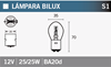 Slika od Žarulja 12V 25/25W 3106 S1