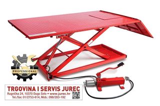 Slika od Škarasta hidraulična dizalica za Quadove, motorkotače, komunalne strojeve...