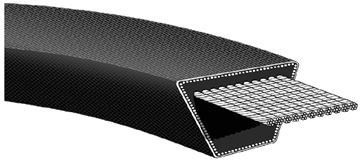 Slika od remen pogona kotača, tip 5L x 0 mm, MTD traktori serije 400/A/B/C/D/F od 2004 (754-04038)