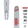 Slika od VODILICA OREGON VERSACUT 45cm/325"/1,5mm, 36 zuba