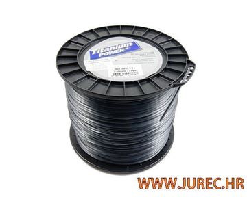 Slika od Flaks 2,5mm / 318m (2,5 kg) četvrtasti Titanium