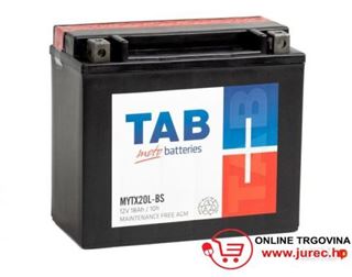 Slika od Akumulator TAB MOTO 12V-18 L AH BS MYTX20L-BS
