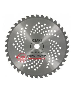 Slika od NOŽ-PILA KRUŽNA TRIMERA 255X1,8 FI.20MM 40 ZUBI OZAKI