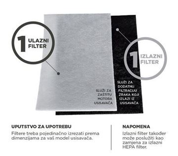 Slika od SET UNIVERZALNIH FILTERA ZA USISAVAČE
