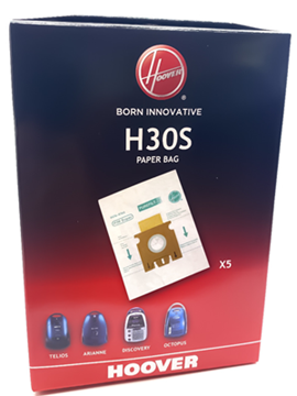 Slika od papirnate vrećice za usisavače Hoover H30S