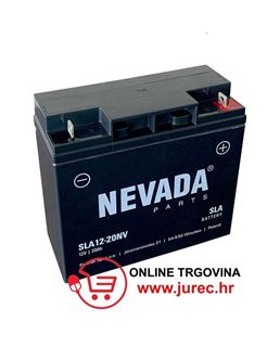 Slika od AKUMULATOR TRAKTORSKE KOSILICE 12V 20 AH D+ 181X77X167MM SLA12-20
