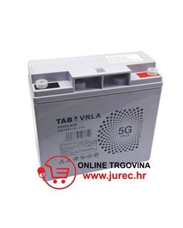 Slika od AKUMULATOR TRAKTORSKE KOSILICE 12V 18 AH D+ TAB VRLA AGM