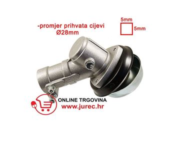 Slika od Zglob glave trimera Ø 28 kocka  5x5mm
