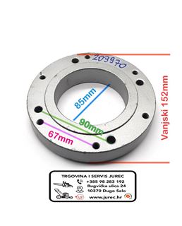 Slika od PRIRUBNICA ZA MOTOR 9-13KS