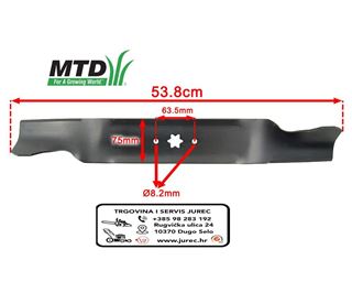 Slika od Nož MTD 53,8 zvijezda (traktor)