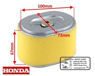 Slika od Filter zraka Honda GX140, 160, 200